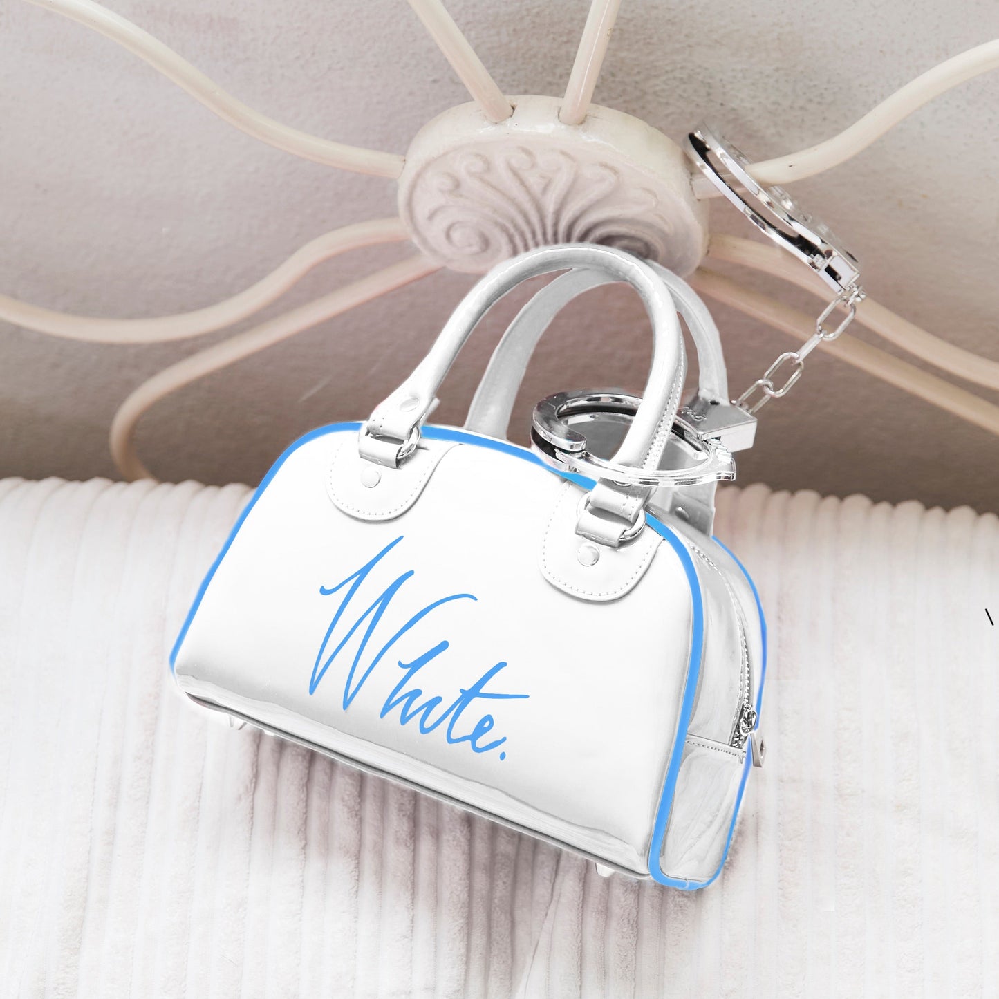 SHIROSE "Mini Boston bag"〜Boy friend〜【Pet】(White)