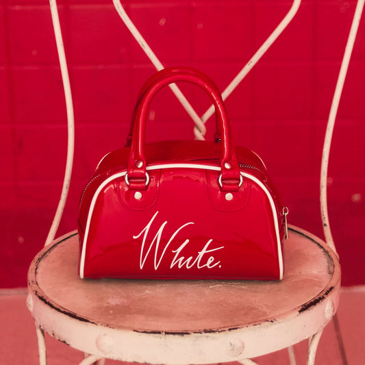 SHIROSE "Mini Boston bag"〜Boy friend〜【Boy friend】(Red)