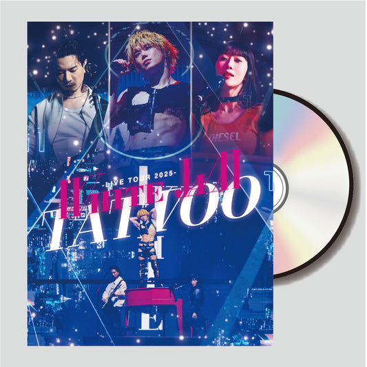 DVD「WHITE JAM Tattoo Tour 2025 – LINE CUBE SHIBUYA」
